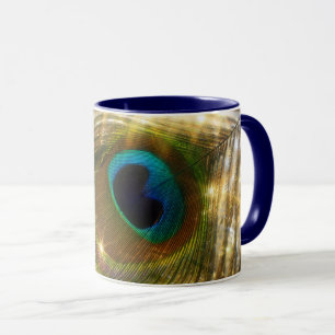 Mug Boue de plume de paon moussante