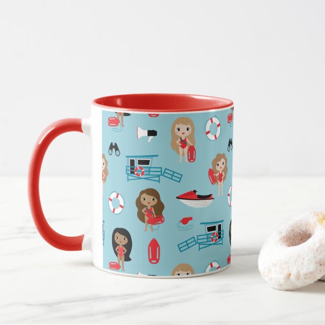 Mug Boue de sauvetage (Avec donut)