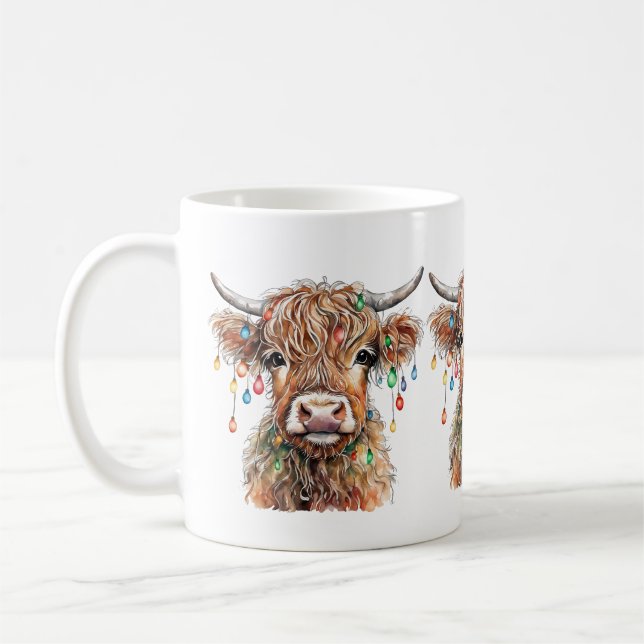 Mug Boue de vache Highland (Gauche)