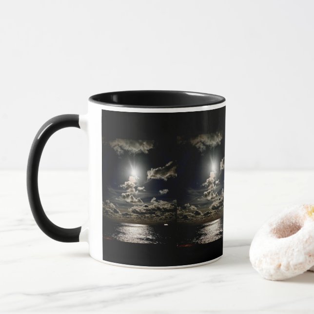 Mug Boue d'eau pittoresque (Avec donut)