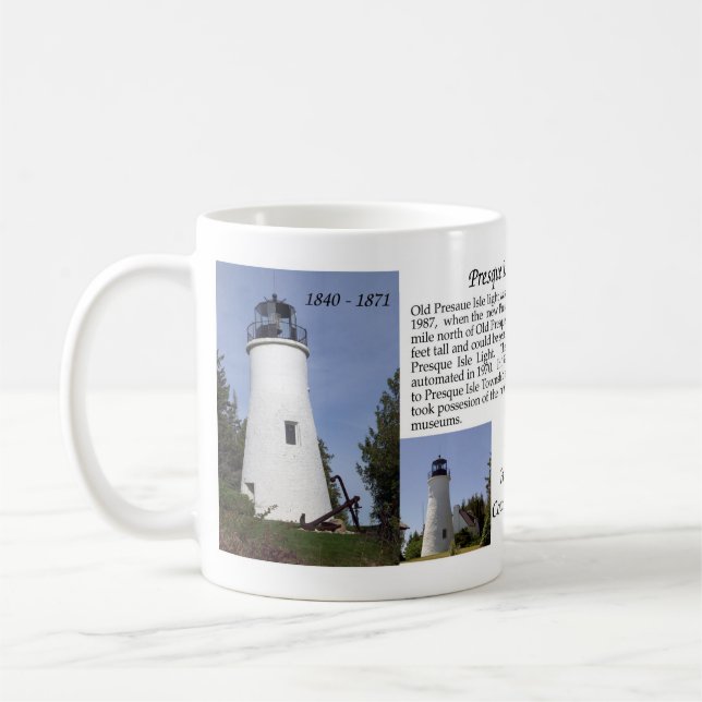 Mug Boue des phares de Presque Isle (Gauche)