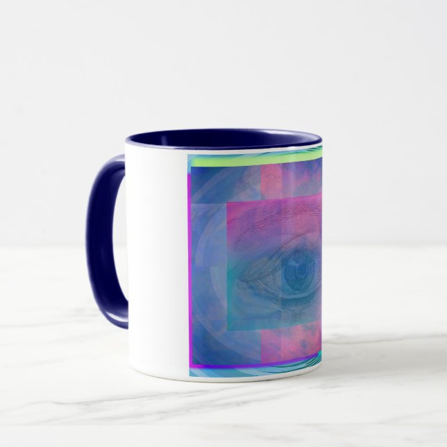 Mug Boue d'oeil radieuse (Devant gauche)