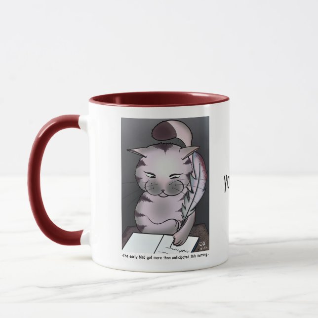 Mug Boue d'oiseaux précoce (Gauche)
