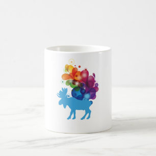 Mug Boue d'orignal Abstraite