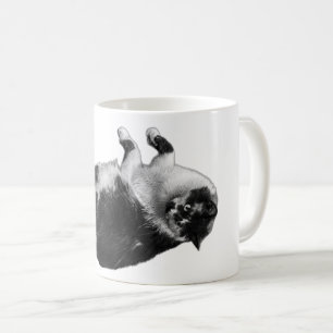 Mug Boue du matin de féline retournée