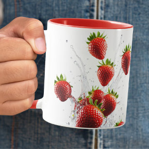 Mug Boue en céramique fraise