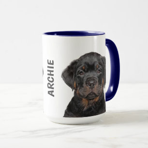 Mug Boue personnalisée Rottweiler