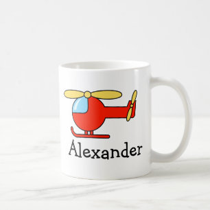 Mug Boue pour enfants personnalisée   jouet avion et h