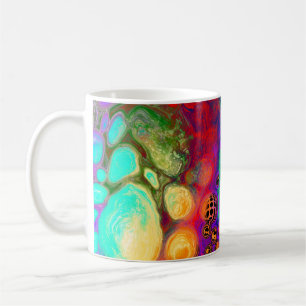 Mug Bouffée de couleurs Digital Fluid Art