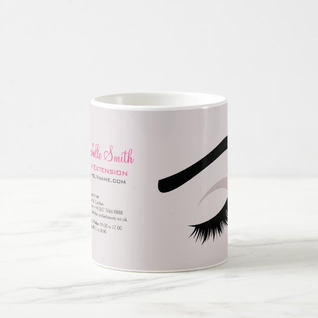 Mug Bouffées longues des yeux Lash Extension marque de (Centre)