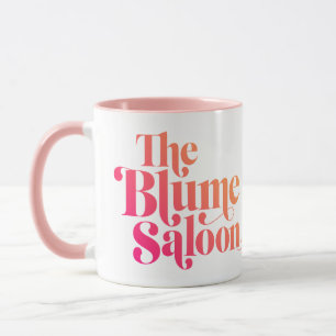 Mug Boug à deux tons (blanc/rose)