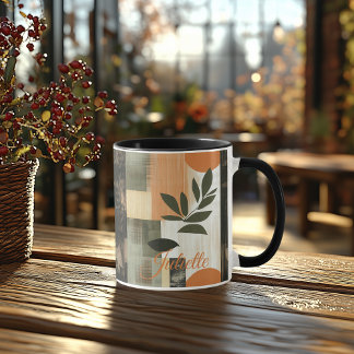 Mug Boug Abstrait biologique - Terrain botanique perso