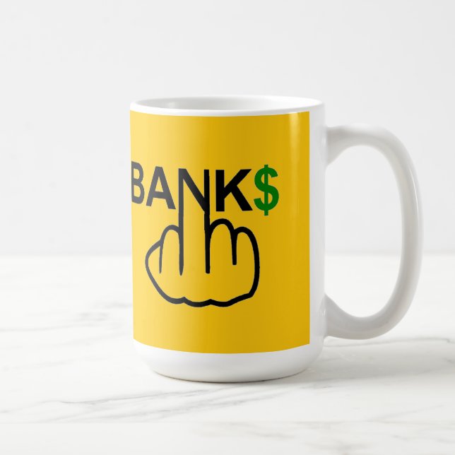 Mug Boug Bird Flipping Bank S Corrompu (Droite)