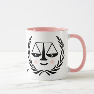 Mug Boug cadeau de l'avocat personnalisé