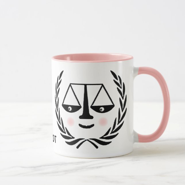 Mug Boug cadeau de l'avocat personnalisé (Droite)