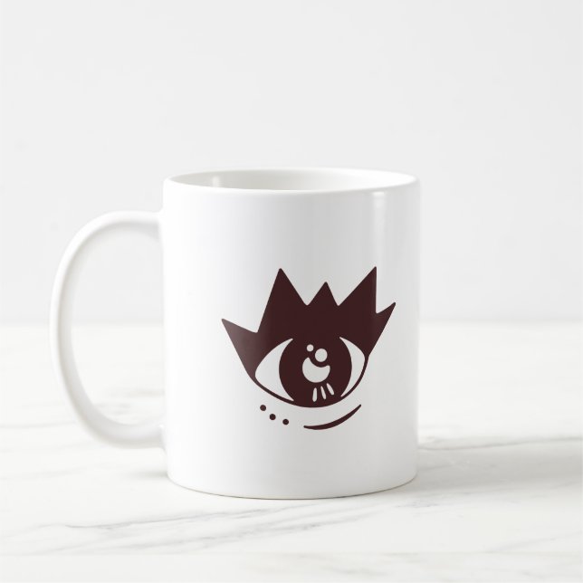 Mug Boug café oeil Brown esthétique (Gauche)
