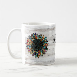 Mug Boug classique de Tournesol de Boho