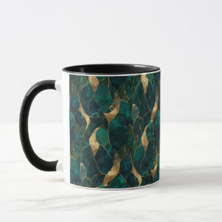 Mug Boug combo Abstrait géométrique luxueux