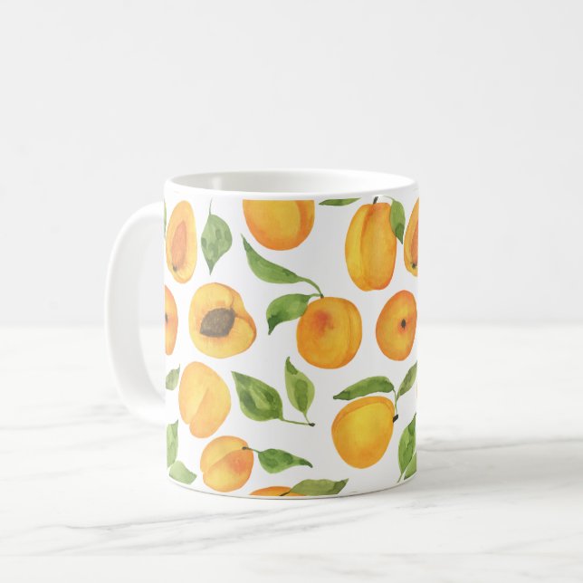 Mug Boug d'abricot en or botanique (Devant gauche)
