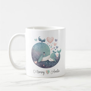 Mug Boug d'amour de baleine personnalisée