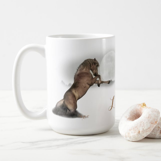 Mug Boug de boisson Wild Stallion "Merlot" (Avec donut)