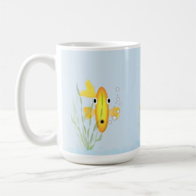 Mug Boug de bol de poisson d'or (Gauche)