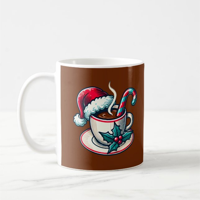 Mug Boug De cacao Chaud La Clause Santa (Gauche)