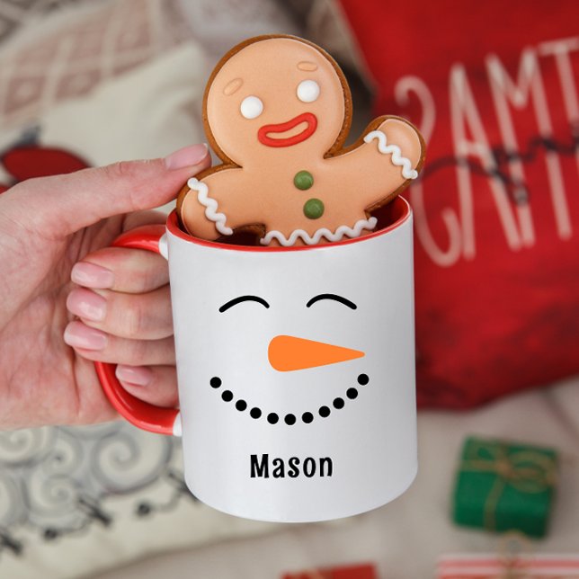 Mug Boug de cacao chaud Snowman pour enfants personnal (Créateur téléchargé)