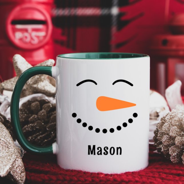 Mug Boug de cacao chaud Snowman pour enfants personnal (Créateur téléchargé)