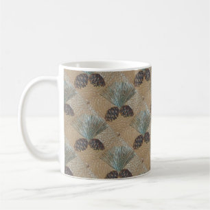 Mug Boug de café avec dessin en pin