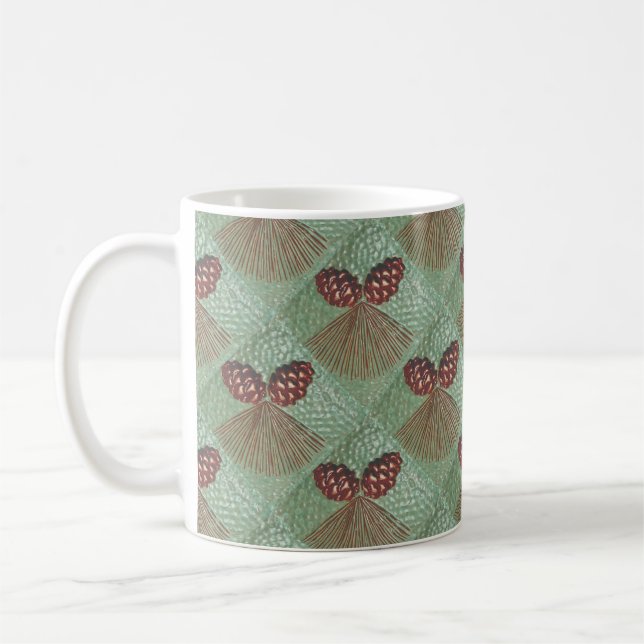 Mug Boug de café avec dessin en pin (Gauche)