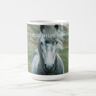 Mug Boug de café Cheval personnalisé