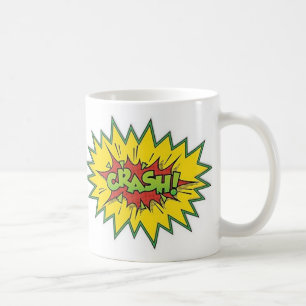 Mug Boug de café - Crash d'art pop