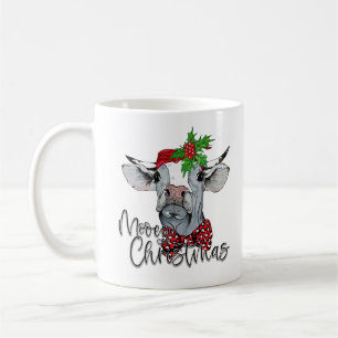Mug Boug de café de Noël à lait de vache personnalisé