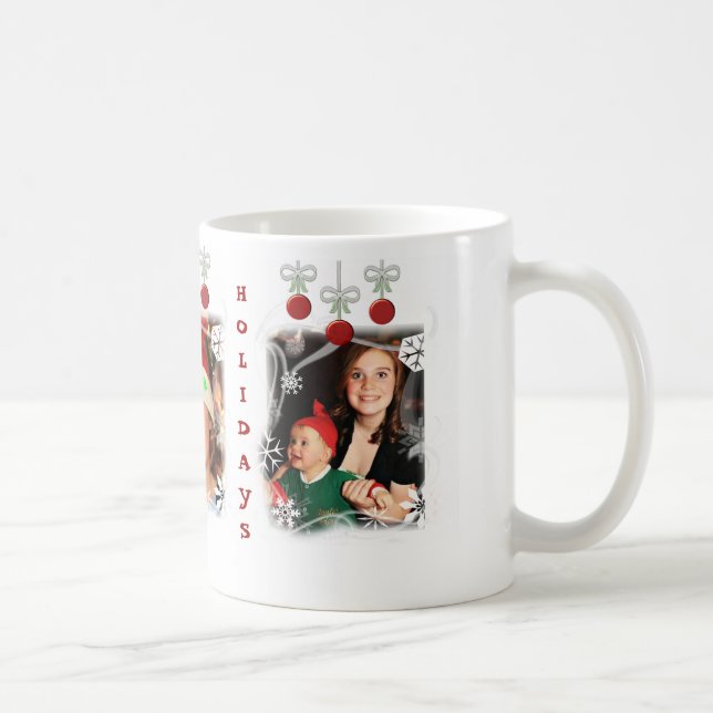 Mug Boug de café de Noël personnalisé (Droite)