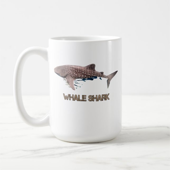Mug Boug de café de requin-baleine (Gauche)