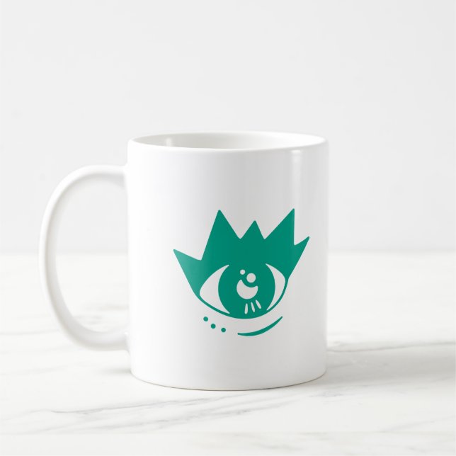 Mug Boug de café esthétique vert yeux (Gauche)