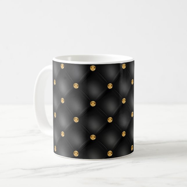 Mug Boug de café Tufee Diamond Or Noir (Devant gauche)