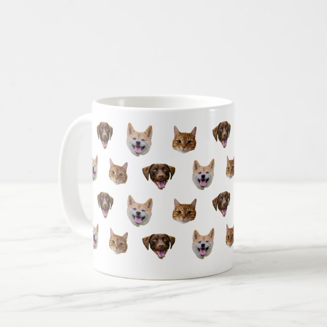 Mug Boug de chien personnalisé, chat de chien maman ca (Devant gauche)