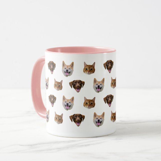 Mug Boug de chien personnalisé, chat de chien maman ca (Devant gauche)