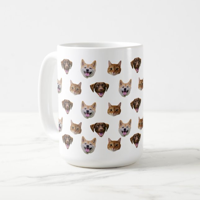 Mug Boug de chien personnalisé, chat de chien maman ca (Devant gauche)