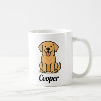 Mug Boug de chien personnalisé - Joli cadeau d'or d'am