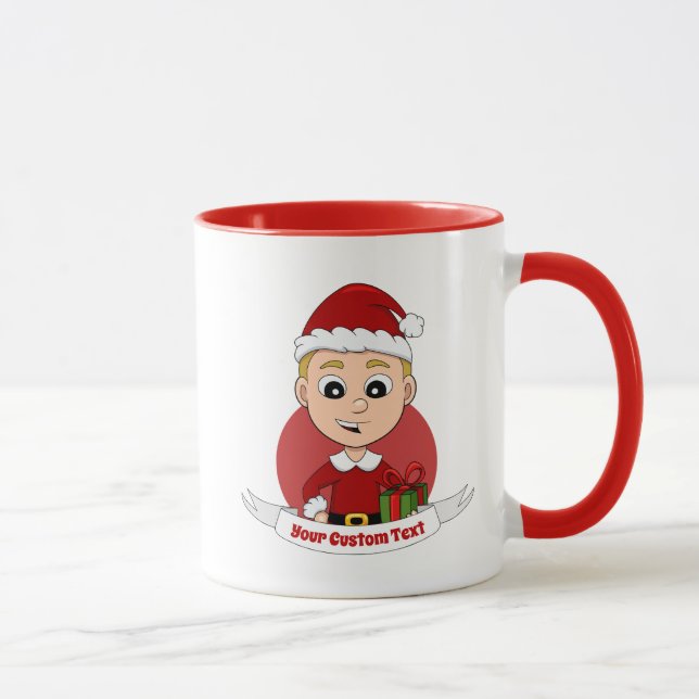 Mug Boug de dessin animé de Noël (Droite)