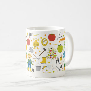 Mug Boug de jardin de printemps - Patch de jardin et d