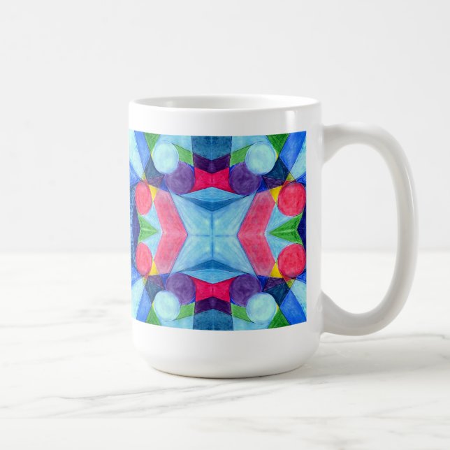 Mug Boug de juteux géométriques (Droite)
