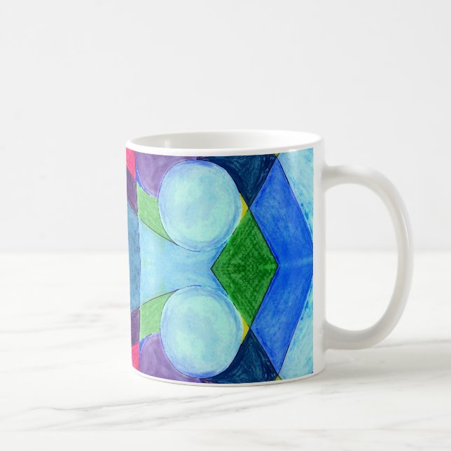 Mug Boug de juteux géométriques (Droite)