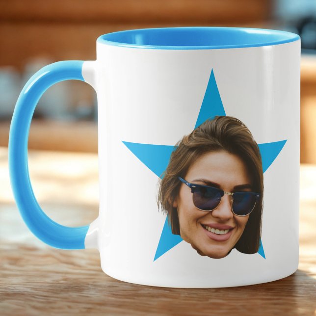 Mug Boug de l'émission télévisée Office, Blue Star Fac (Créateur téléchargé)