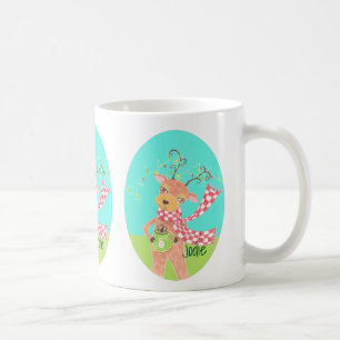 Mug Boug de Noël personnalisé - rennes de Noël