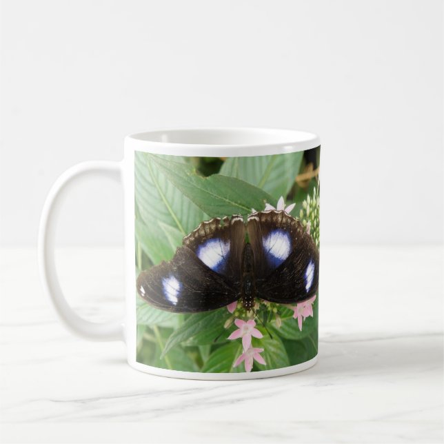 Mug Boug de papillon tacheté bleu (Gauche)