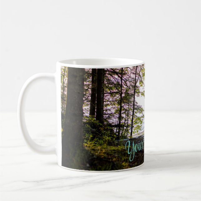 Mug Boug de sentier du lac personnalisé, Pure Michigan (Gauche)
